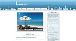 Desktop Screenshot of performancetravel.org